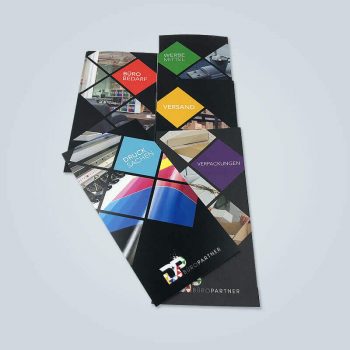 Flyer mit Veredelung
